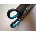 Westcott Easy Grip olló 20cm, balkezes, fekete-kék