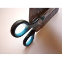 Westcott Easy Grip olló 14cm, balkezes, fekete-kék