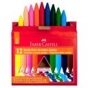 Faber-Castell JUMBO GRIP zsírkréta, 12db, háromszögletű