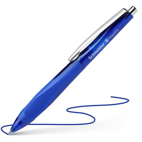 Schneider Haptify golyóstoll, 0.5mm, kék tinta, szóló