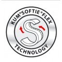 Kum áttetsző színes hajlékony vonalzó 30cm, balkezes