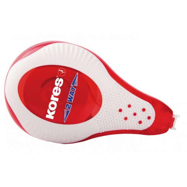 Kores Black&White hibajavító roller, 4.2mm x 8m, fekete