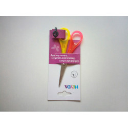 Heyda gyerekolló 13cm, hegyes, balkezes