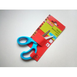 Herlitz Design gyerekolló 13cm, tompa, balkezes, világoskék