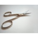 Everest Classic nikkel bevonatú körömvágó olló, hajlított pengéjű, balkezes