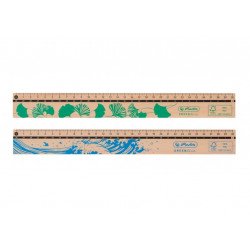 Herlitz GREENline favonalzó 30cm, jobbos/balos Vonalzók Vonalzók Herlitz