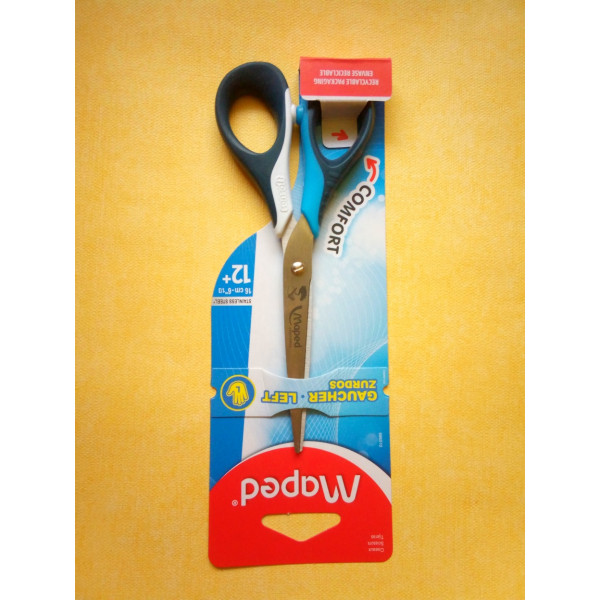 Maped Sensoft 3D olló 16cm, balkezes, vegyes színek