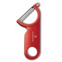 Victorinox ingapengés, ferde nyakú krumplihámozó - zöldséghámozó, bordó
