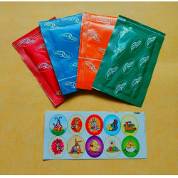 EXTRA húsvéti tojásfesték készlet (4 festék +10 matrica)