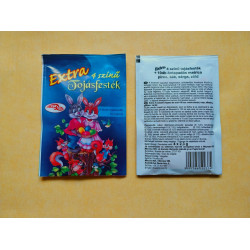 EXTRA húsvéti tojásfesték készlet (4 festék +10 matrica)