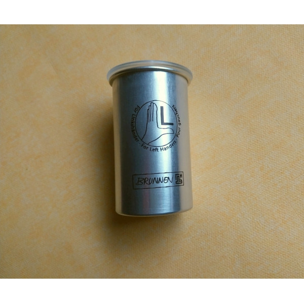 Brunnen alumínium hegyező, kétlyukú, balkezes