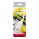 Victorinox ingapengés, ferde nyakú krumplihámozó - zöldséghámozó, fehér