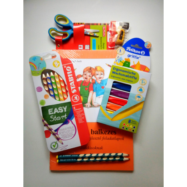 7db-os óvodás csomag, balkezes
