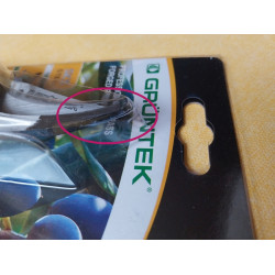 GRÜNTEK Z-25 metszőolló max. 25mm befogás, balkezes - sérült csomagolású