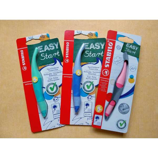 Stabilo EASYoriginal Start rollertoll 0.5mm, pasztell, balkezes