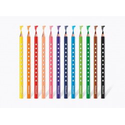 Pelikan SILVERINO háromszögletű színes ceruza, 12db, vastag (jumbo) 5000Ft alatt Tollak és ceruzák Pelikan
