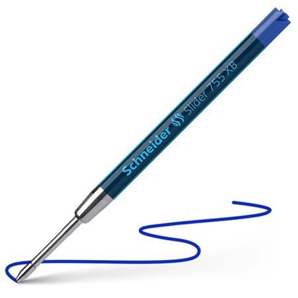 Schneider Slider 755 XB golyóstoll betét 0.7mm, kék tinta, szóló