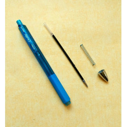 Spoko CANDY easy ink golyóstoll 0.5mm, háromszög test, utántölthető, kék tinta, szóló