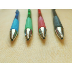 Spoko CANDY easy ink golyóstoll 0.5mm, háromszög test, utántölthető, kék tinta, szóló