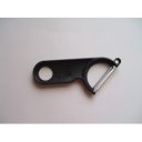 Victorinox ingapengés, ferde nyakú krumplihámozó - zöldséghámozó, fekete